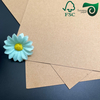 FSC Food Grade Brown Kraft Board 270gsm 300gsm For Lunch Box Food Packaging