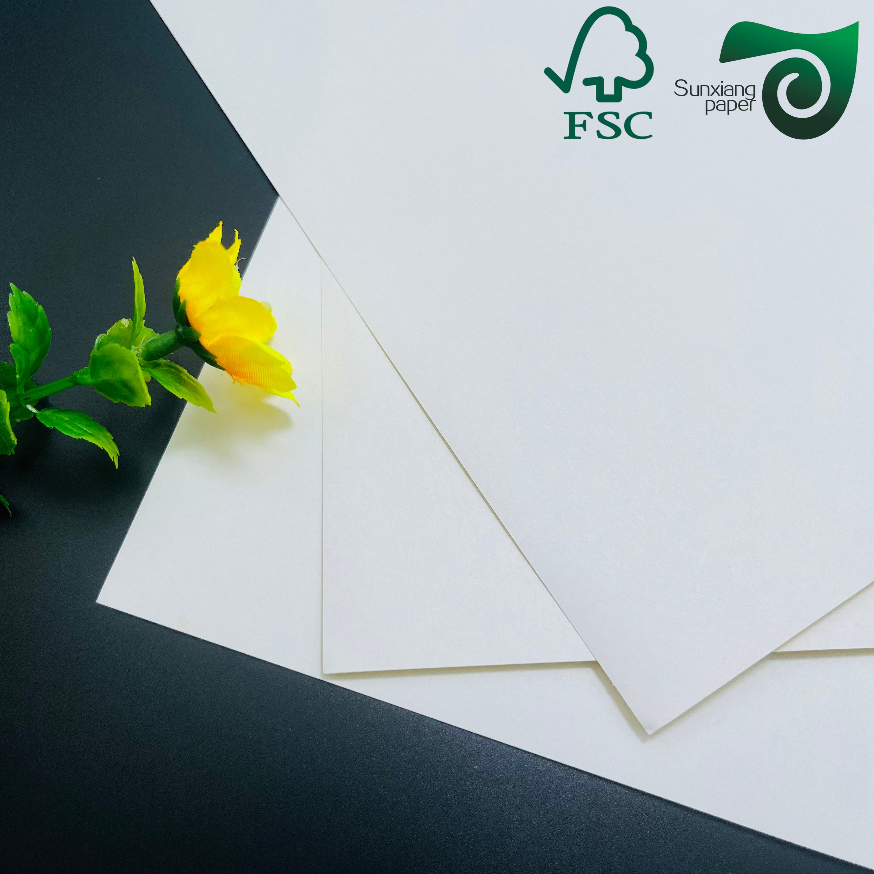 FSC 90gsm C1S Glossy Coated Label Face Paper for Labelling Applications