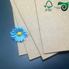 400gsm FSC Certified Food Safe Brown Kraft Cardboard food grade packaging material for food cartons and boxes
