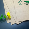 400gsm FSC Certified Food Safe Brown Kraft Cardboard food grade packaging material for food cartons and boxes