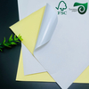 A4 Laser Compatible PE PET Synthetic Paper for Home Goods Labeling Self Adhesive Sticker Sheet