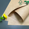 FSC 90gsm high strength brown food grade kraft paper, suitable for kraft paper bags and handbags