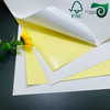 FSC 90gsm C1S Glossy Coated Label Face Paper for Labelling Applications