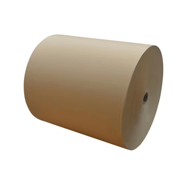 Wholesale Custom Kraft Paper Jumbo Roll Environmental Friendly Brown Kraft Paper Roll For Packaging