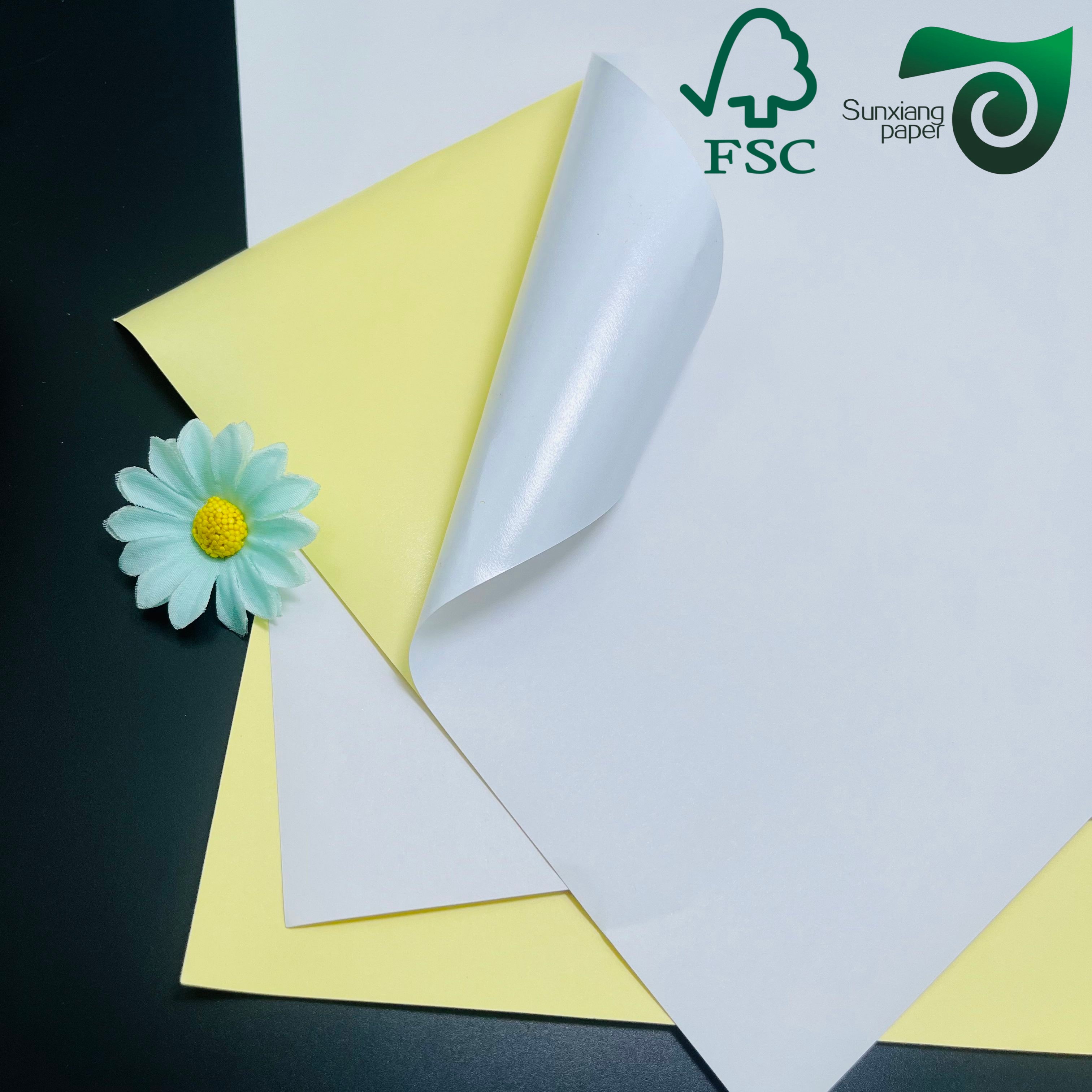 A4 Adhesive Sticker Printing Paper A4 White Blank Sticker Paper Label Printer Paper