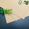 FSC Food Grade Brown Kraft Board 270gsm 300gsm For Lunch Box Food Packaging