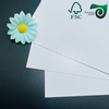 FSC Certified 350gsm One-Side Coated White Cardboard High Hardness for Premium Packaging
