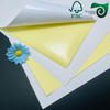 FSC 765mm Metallic Beer Bottle Label Paper 70gsm with Silver Front White Back