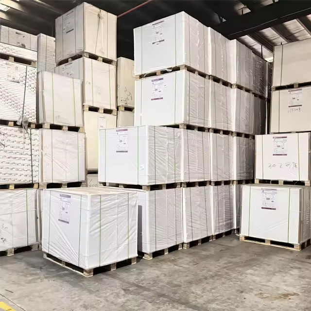 High Bulk Best Coated Art Paper 255gsm/305gsm Sheet 170-450gsm Duplex Board CHENMING/BOHUI/APP Paper/FBB/C1S Ivory Board Roll