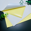 A4 Laser Suitable PE PET Synthetic Sheet Self Adhesive Stickers for Home Products Labeling