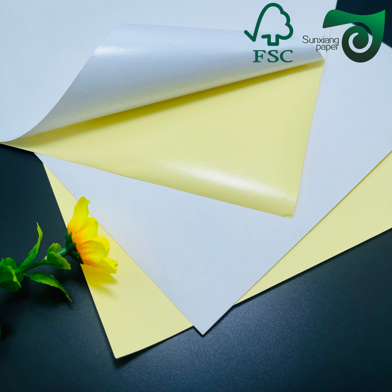 A4 Adhesive Sticker Printing Paper A4 White Blank Sticker Paper Label Printer Paper