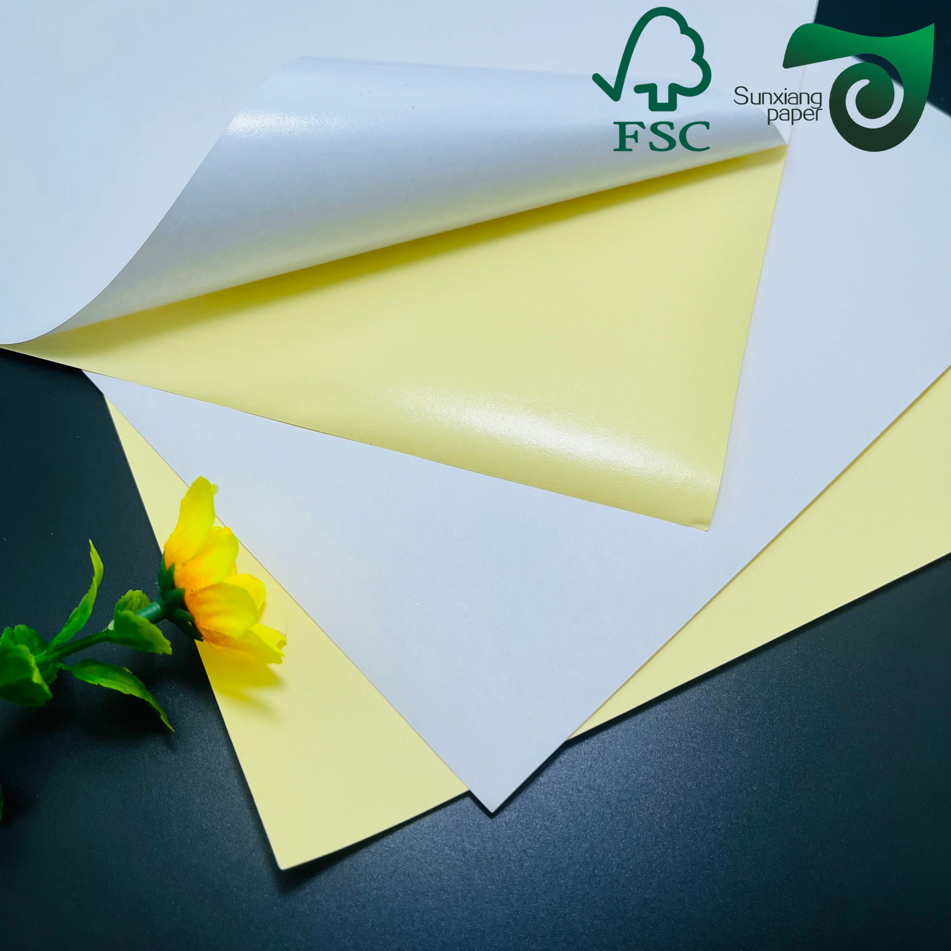 A4 Adhesive Sticker Printing Paper A4 White Blank Sticker Paper Label Printer Paper
