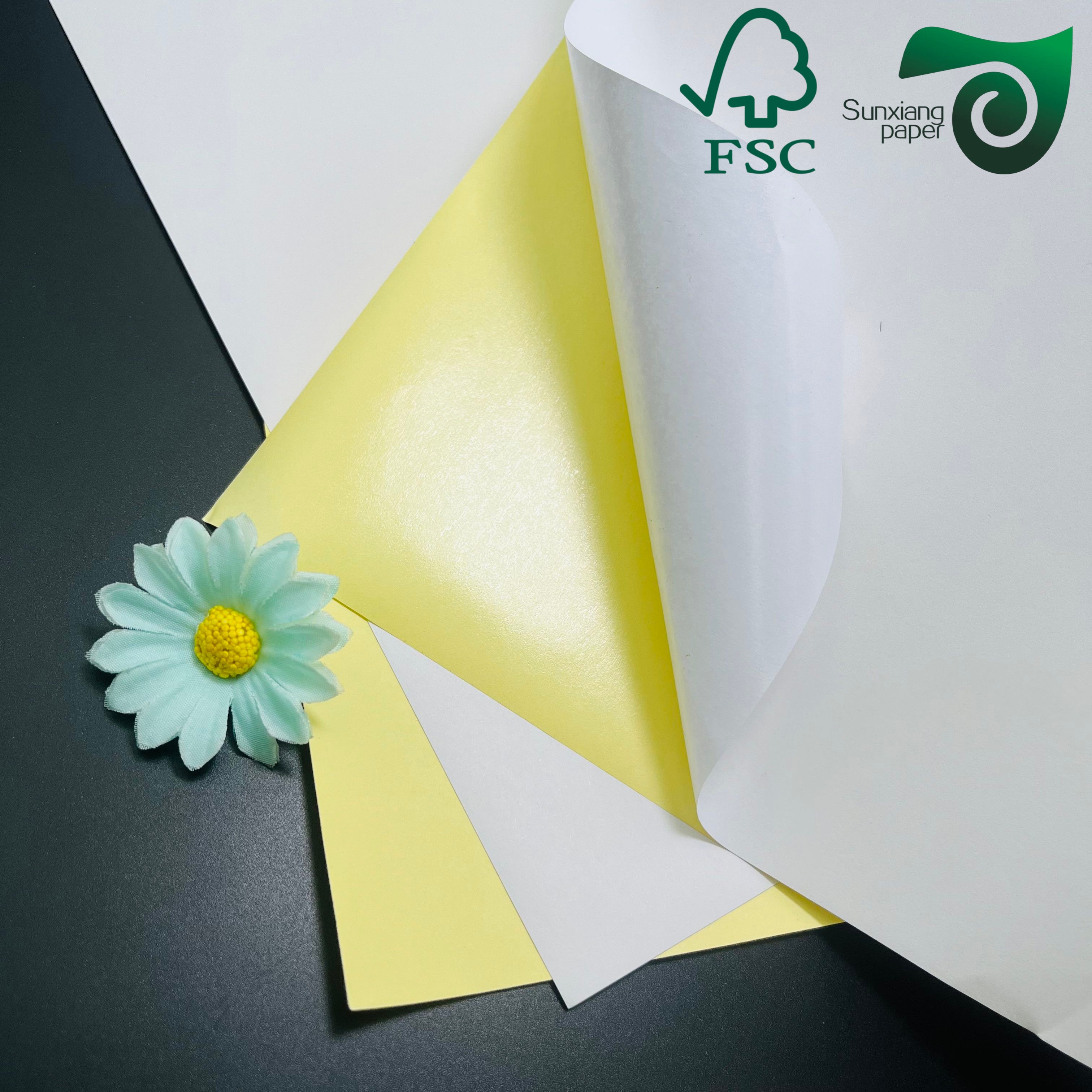 Matte Art Paper Self Adhesive Sticker Paper Gsf Self Adhesive Sticker Paper Gsfoll