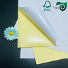 A4 Laser Suitable PE PET Synthetic Sheet Self Adhesive Stickers for Home Products Labeling