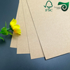 FSC certified food grade brown kraft board 270gsm 300gsm ideal for lunch boxes and food packaging