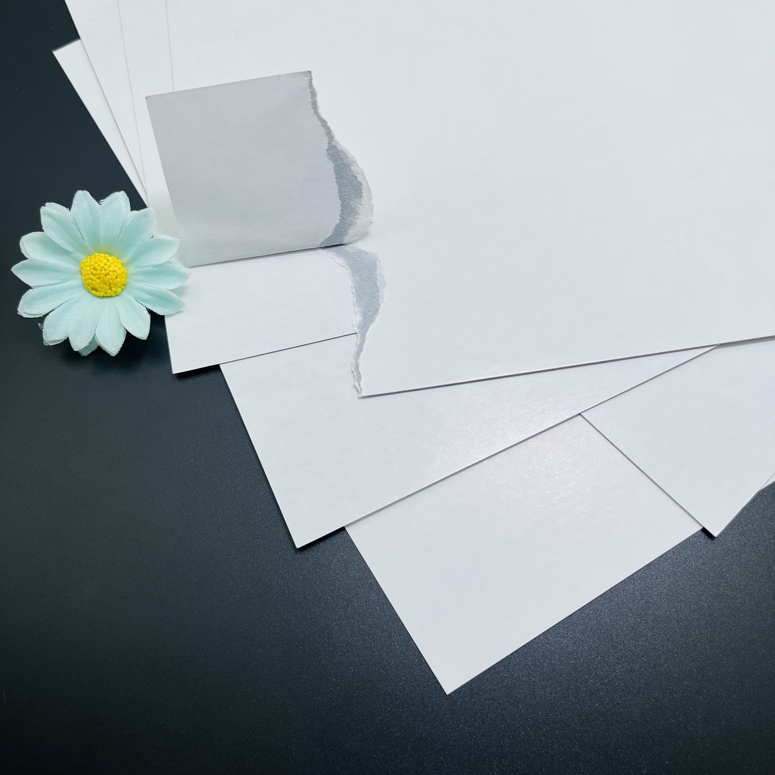 FSC certified 300gsm C2S double glossy art paper with blue black core for poker cards