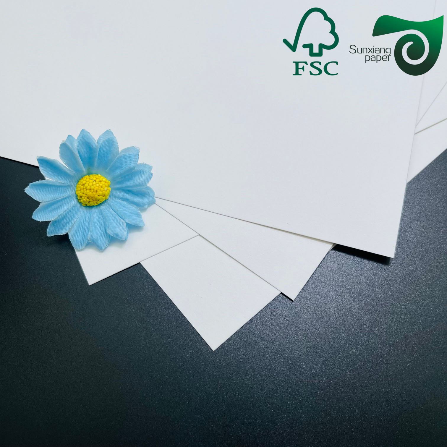 FSC uniform white coated kraft paper 270gsm 325gsm food grade ideal for bread and food packaging suitable for Middle East EU US markets