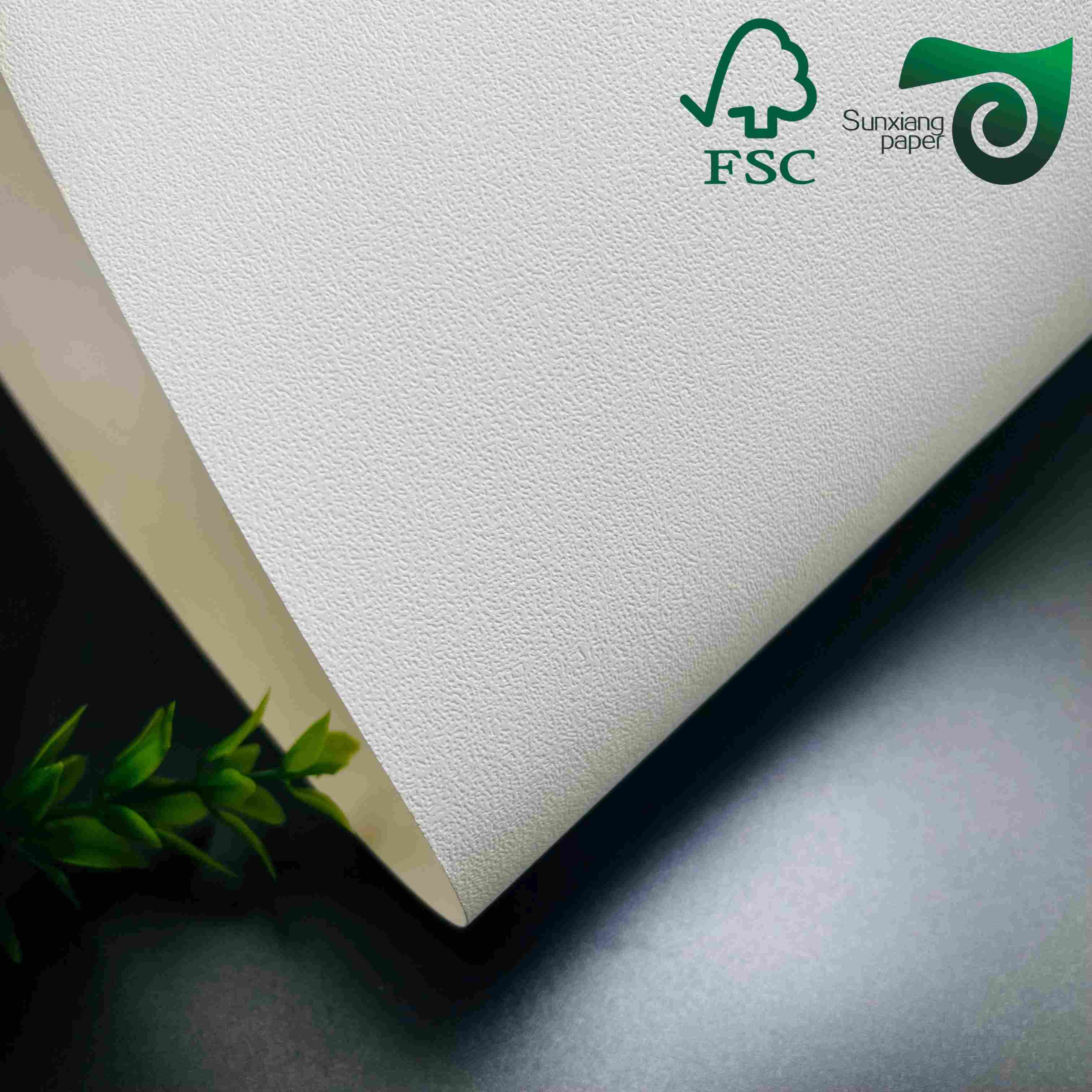 FSC 350gsm embossed specialty kraft paper premium material for luxury jewelry packaging high end gift boxes and upscale display solutions
