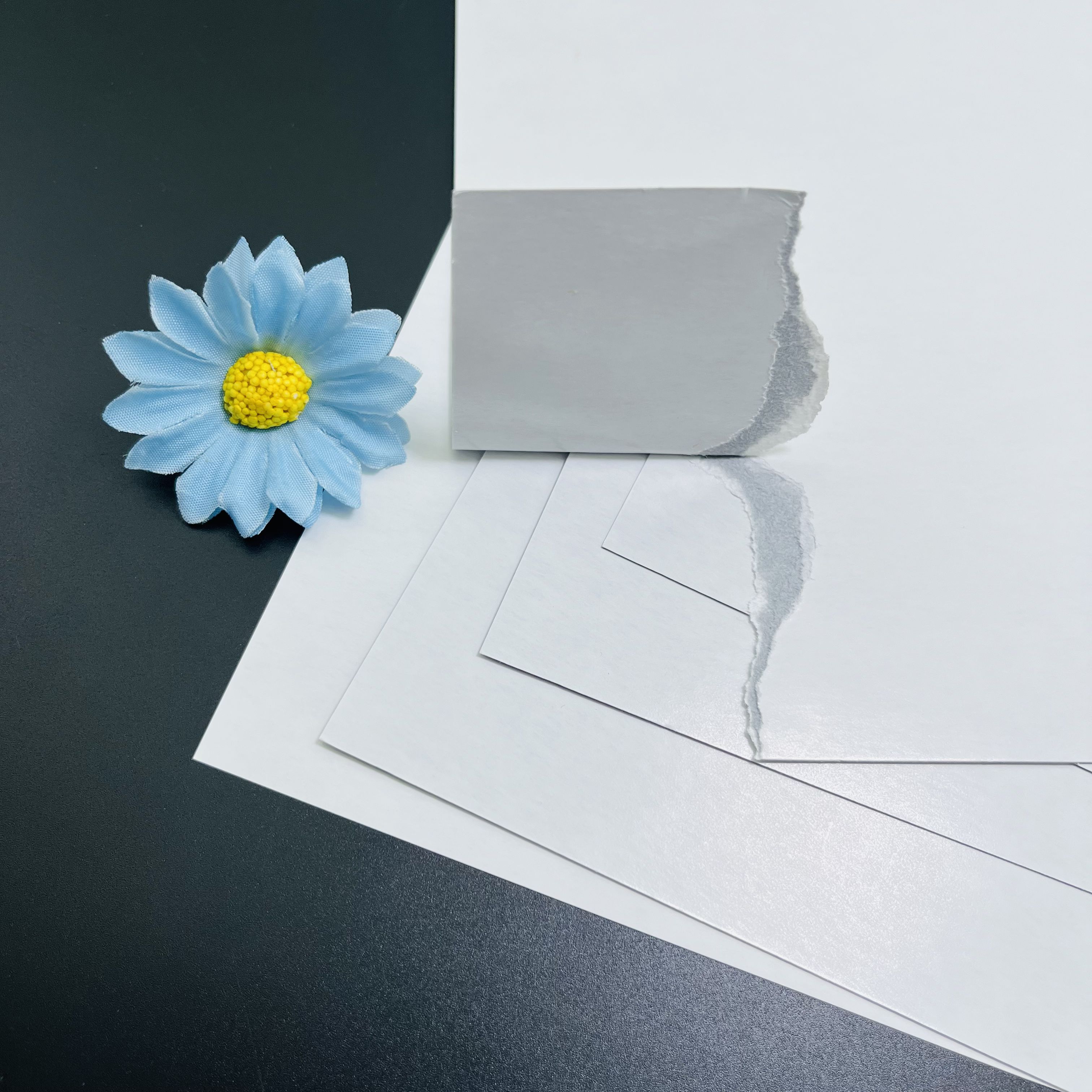 FSC certified 300gsm C2S double glossy art paper with blue black core for poker cards