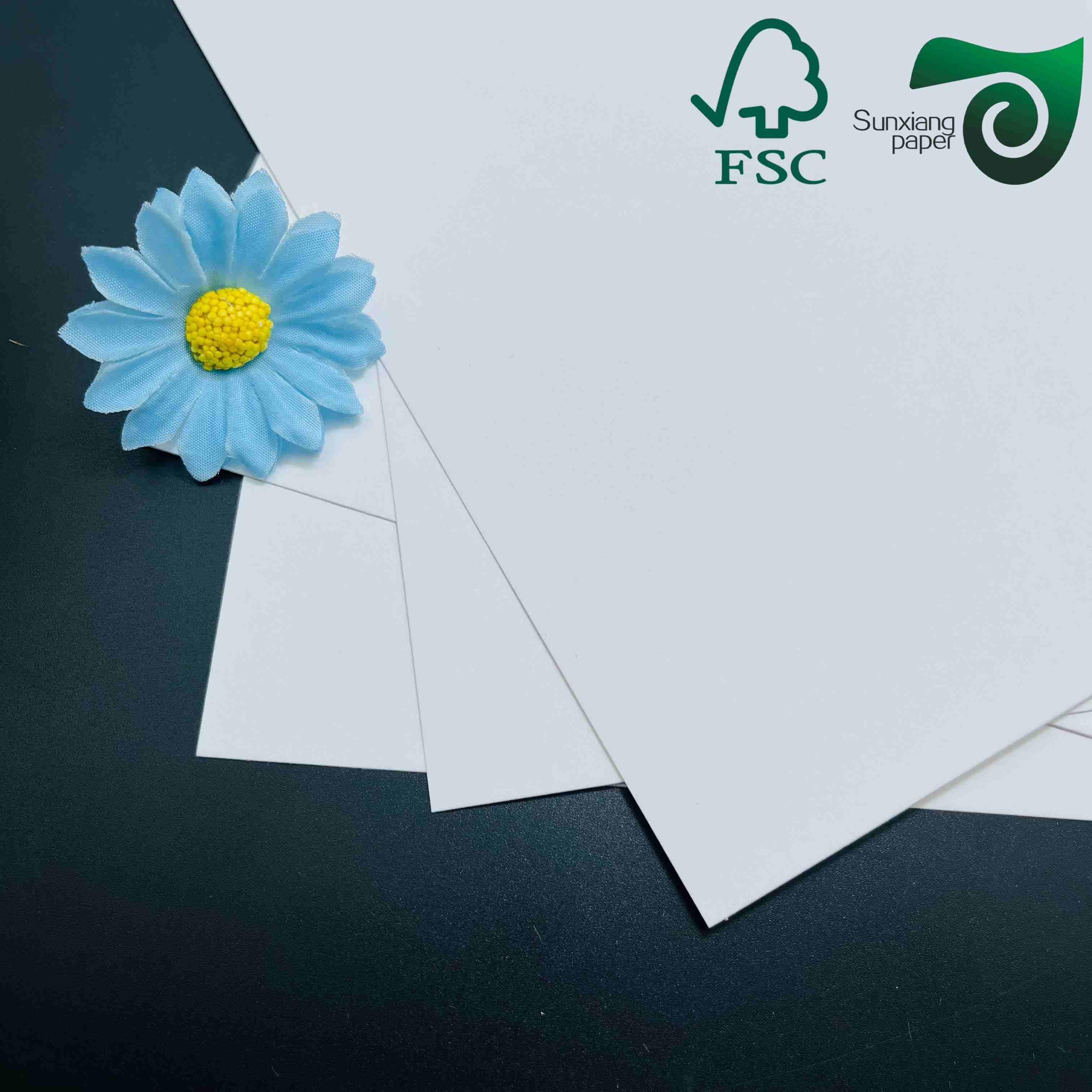 FSC virgin white kraft paper rolls 200gsm strong and durable ideal for paper bag production food packaging