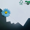 FSC Certified bright white uncoated paperboard 250gsm 300gsm optimized for offset printing
