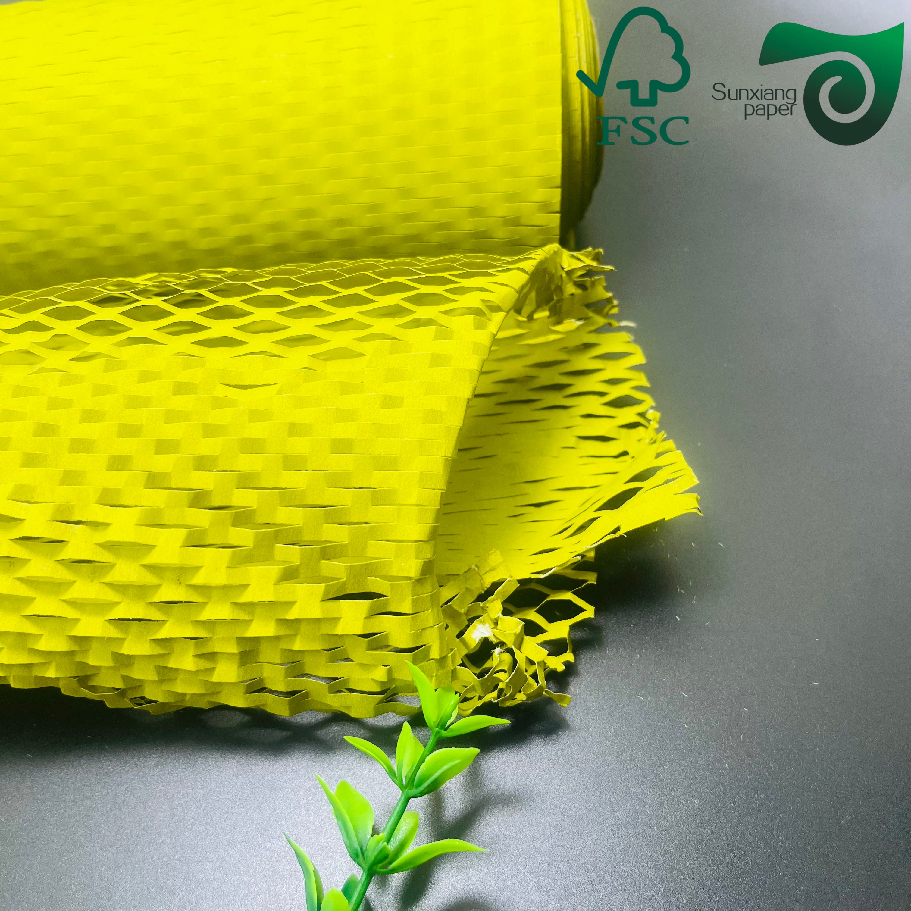 FSC Eco Friendly 80gsm Honeycomb Paper, Shockproof Cushion Pad for E-Commerce Packaging