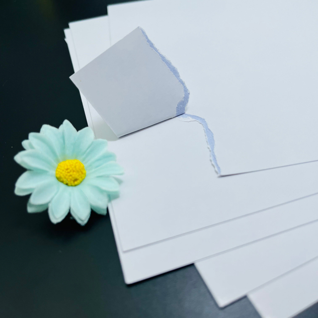 FSC certified 270gsm C2S double sided glossy art paper with blue black core for poker cards