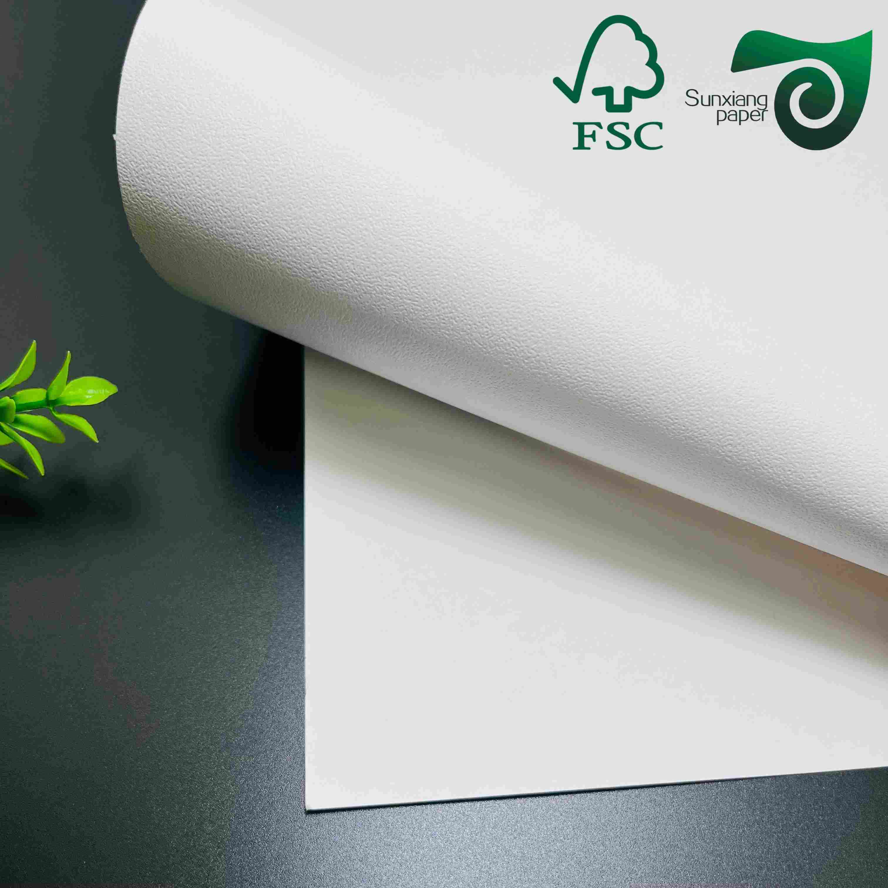 FSC 350gsm embossed specialty kraft paper premium material for luxury jewelry packaging high end gift boxes and upscale display solutions
